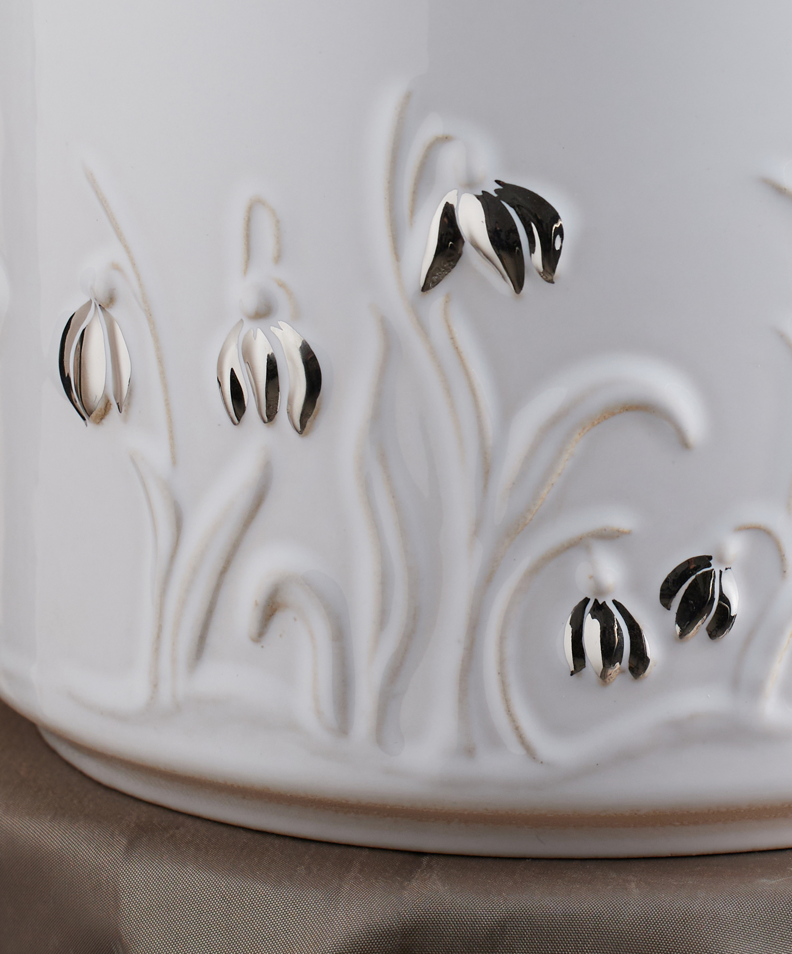 urn, spiritueel, verbinding, thuis, huisdieren, uniek, productie, fabricage, wit, goud, bloemen, rust, hiernamaals, keramiek, vergroting