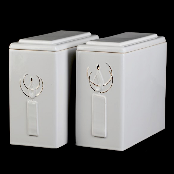 "We zijn zielenmaatjes" (set van twee urnen) - Afbeelding 4